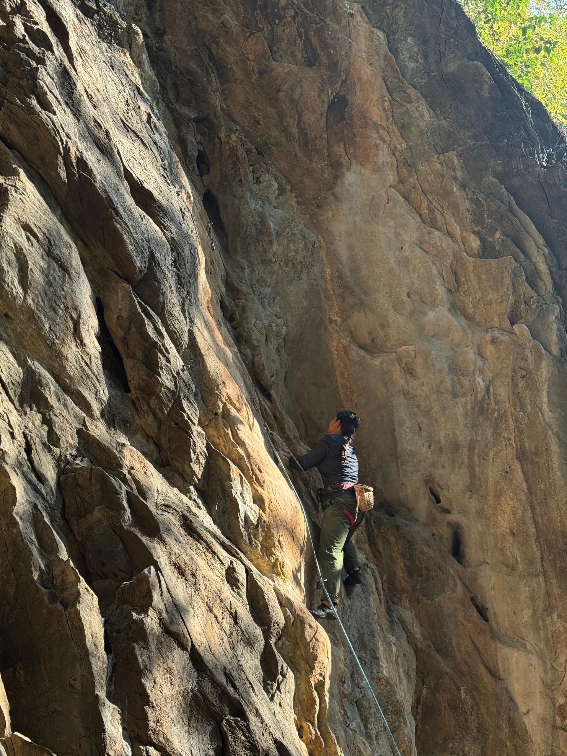 Rock Climbing at Nagarjun Forest