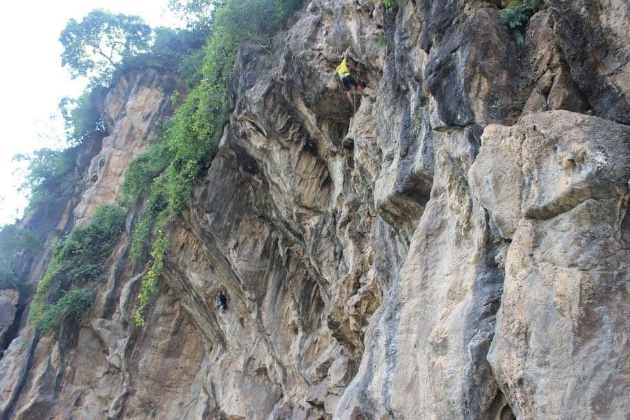 Outdoor Rock Climbing in Nagarjun